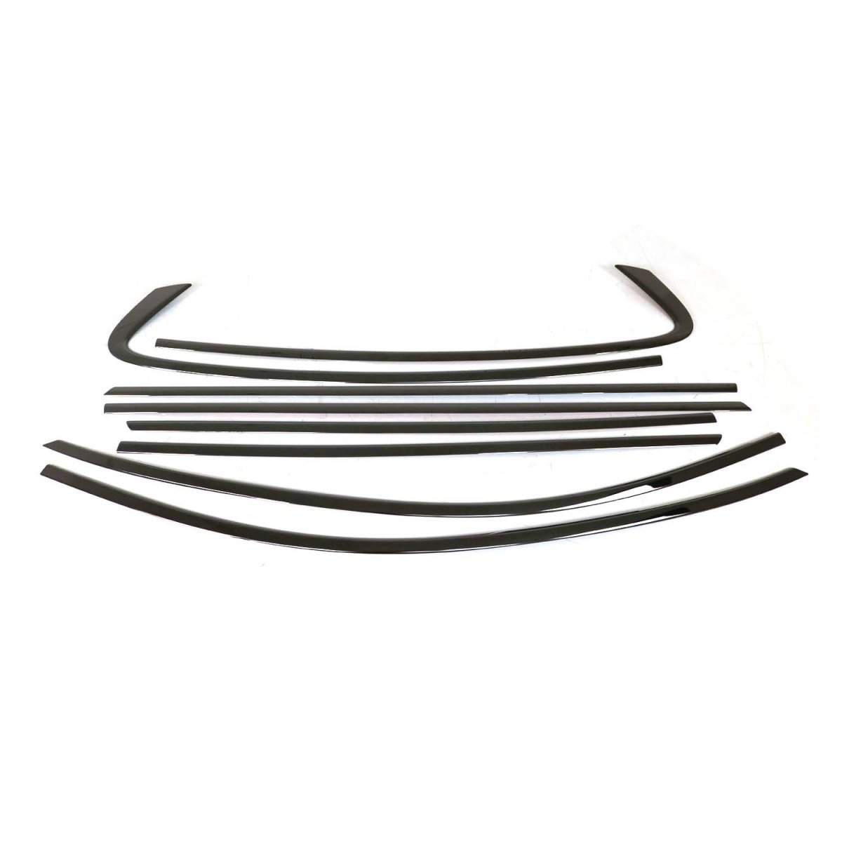 Ford Focus Window Trim - Omac - S.Steel - Gloss Dark - 2018